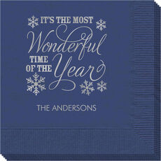 Wonderful Time of the Year Napkins