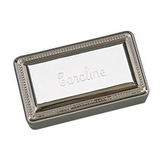 Engraved Decorative Rectangular Box