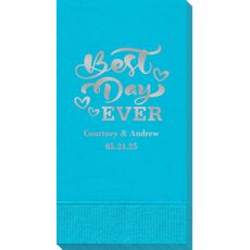 The Best Day Ever Guest Towels