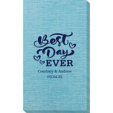 The Best Day Ever Bamboo Luxe Guest Towels