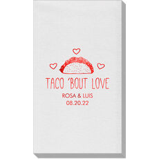 Taco Bout Love Linen Like Guest Towels