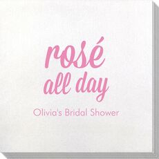 Rosé All Day Bamboo Luxe Napkins