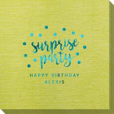 Surprise Party Confetti Dot Bamboo Luxe Napkins