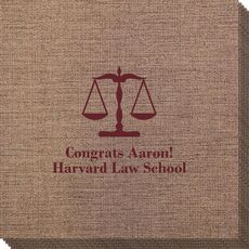 Scales of Justice Bamboo Luxe Napkins
