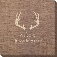 Antlers Bamboo Luxe Napkins