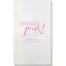 Tickled Pink Bamboo Luxe Guest Towels