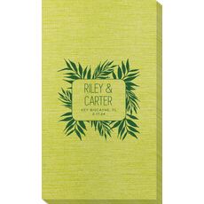 Palm Leaves Bamboo Luxe Guest Towels