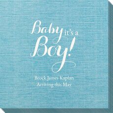 Baby It's A Boy Bamboo Luxe Napkins
