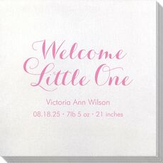 Welcome Little One Bamboo Luxe Napkins