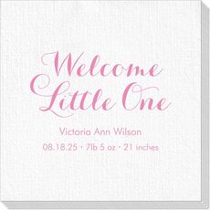 Welcome Little One Deville Napkins
