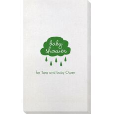Baby Shower Cloud Bamboo Luxe Guest Towels