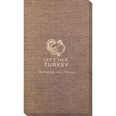 Let's Talk Turkey Bamboo Luxe Guest Towels