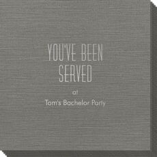 You've Been Served Bamboo Luxe Napkins