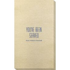 You've Been Served Bamboo Luxe Guest Towels