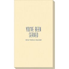 You've Been Served Linen Like Guest Towels