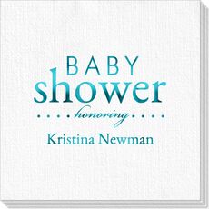 Baby Shower Honoring Deville Napkins