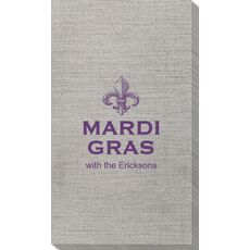 Mardi Gras Bamboo Luxe Guest Towels