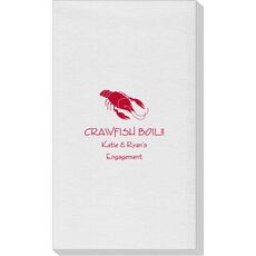 Crawfish Linen Like Guest Towels
