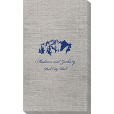 Scenic Mountains Bamboo Luxe Guest Towels