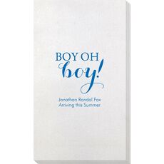 Boy Oh Boy Bamboo Luxe Guest Towels