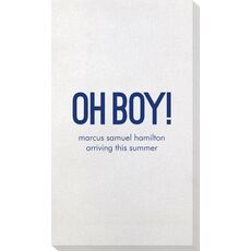 Bold Oh Boy Bamboo Luxe Guest Towels