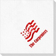 American Flag Deville Napkins