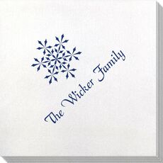 Simply Snowflake Bamboo Luxe Napkins
