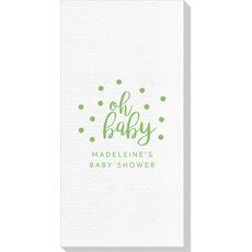 Confetti Dots Oh Baby Deville Guest Towels