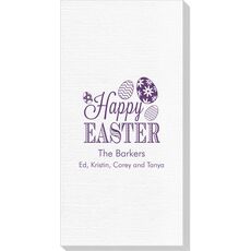 Happy Easter Eggs Deville Guest Towels