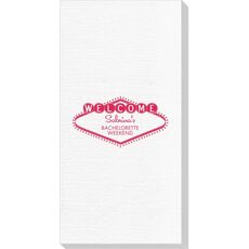 Welcome Marquee Deville Guest Towels
