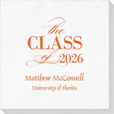 Classic Class of Graduation Deville Napkins