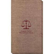 Scales of Justice Bamboo Luxe Guest Towels