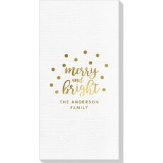 Confetti Dots Merry and Bright Deville Guest Towels