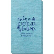 Baby It's Cold Outside Bamboo Luxe Guest Towels