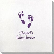 Baby Twinkle Toes Bamboo Luxe Napkins