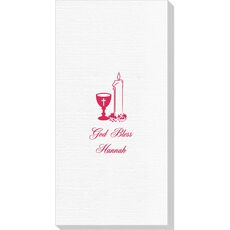 Chalice and Candle Deville Guest Towels