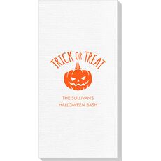 Trick or Treat Pumpkin Deville Guest Towels
