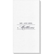 Mr. and Mrs. Deville Guest Towels