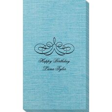 Magnificent Scroll Bamboo Luxe Guest Towels
