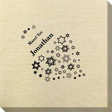 Jewish Star Party Bamboo Luxe Napkins