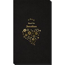 Jewish Star Party Linen Like Guest Towels