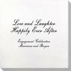 Love and Laughter Bamboo Luxe Napkins