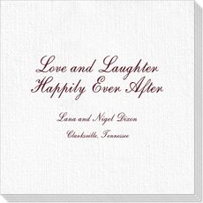 Love and Laughter Deville Napkins