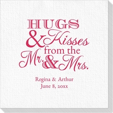 Hugs and Kisses Deville Napkins