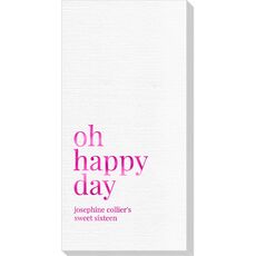 Oh Happy Day Deville Guest Towels