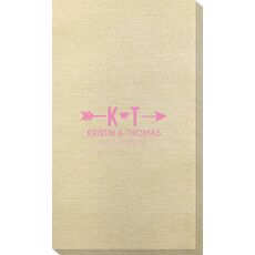 Cupid's Arrow Bamboo Luxe Guest Towels