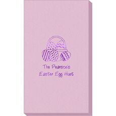 Easter Basket Linen Like Guest Towels
