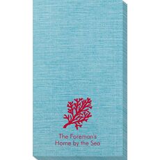 Coral Reef Bamboo Luxe Guest Towels