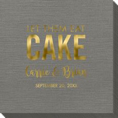 Let Them Eat Cake Bamboo Luxe Napkins