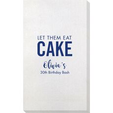 Let Them Eat Cake Bamboo Luxe Guest Towels